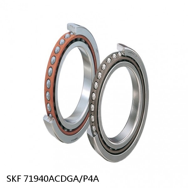 71940ACDGA/P4A SKF Super Precision,Super Precision Bearings,Super Precision Angular Contact,71900 Series,25 Degree Contact Angle