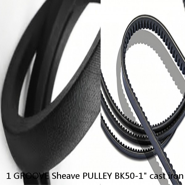 1 GROOVE Sheave PULLEY BK50-1" cast iron OD: 5" ID 1" V-Belt 4L,5L BK501 BK501