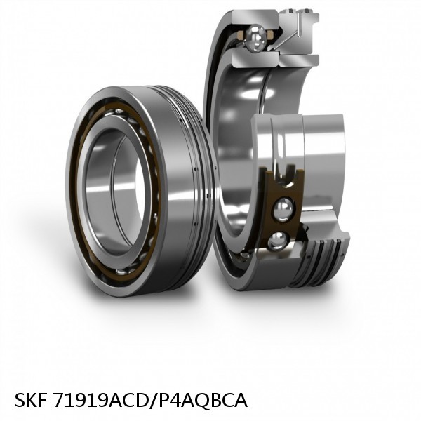 71919ACD/P4AQBCA SKF Super Precision,Super Precision Bearings,Super Precision Angular Contact,71900 Series,25 Degree Contact Angle #1 small image