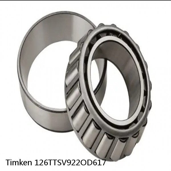 126TTSV922OD617 Timken Tapered Roller Bearings #1 small image