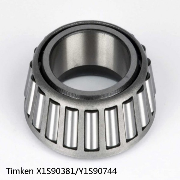 X1S90381/Y1S90744 Timken Tapered Roller Bearings #1 small image