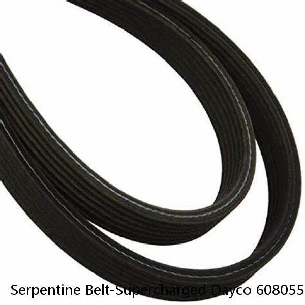 Serpentine Belt-Supercharged Dayco 6080557