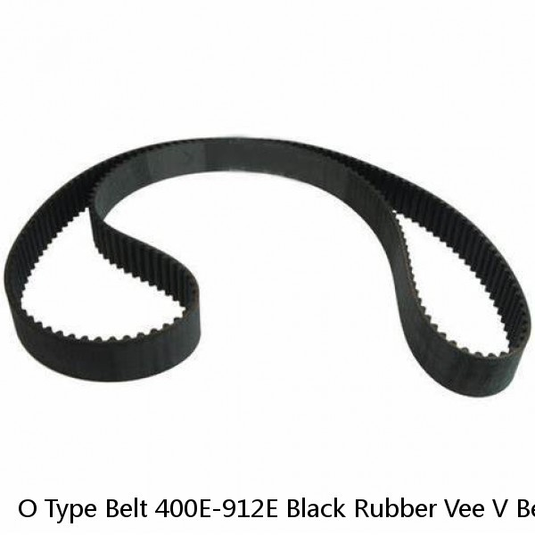 O Type Belt 400E-912E Black Rubber Vee V Belt for V Pulley Principal Axis Motor #1 image