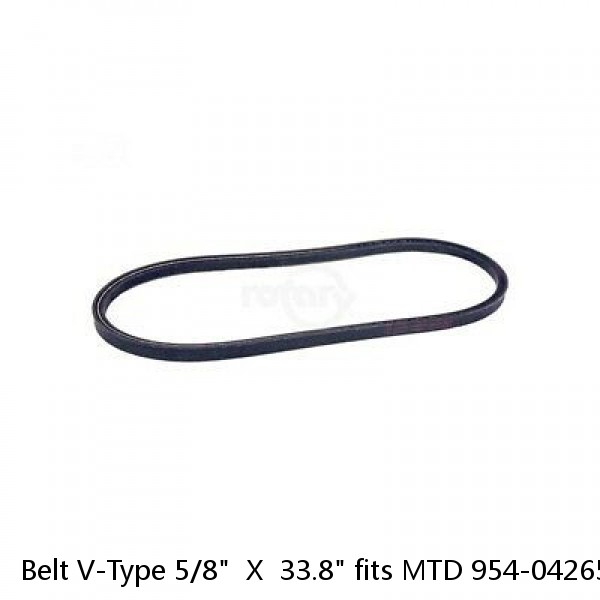 Belt V-Type 5/8"  X  33.8" fits MTD 954-04265 fits 2010-up Craftsman Huskee #1 image