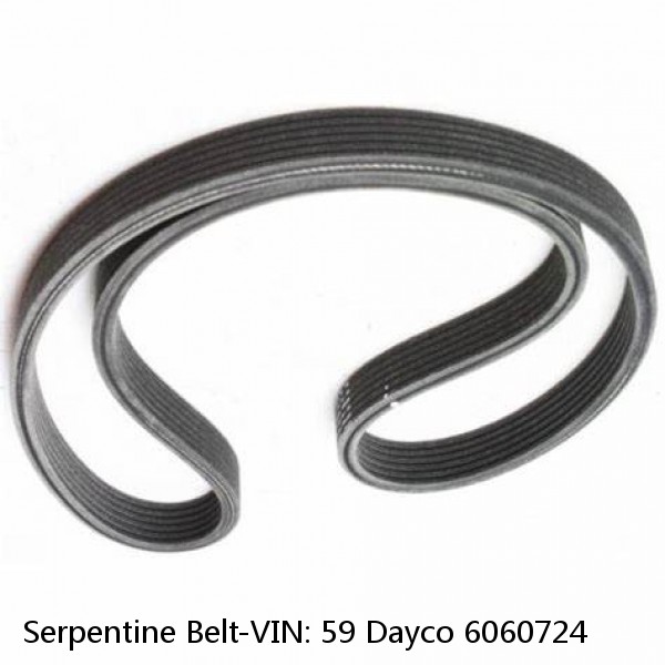 Serpentine Belt-VIN: 59 Dayco 6060724 #1 image