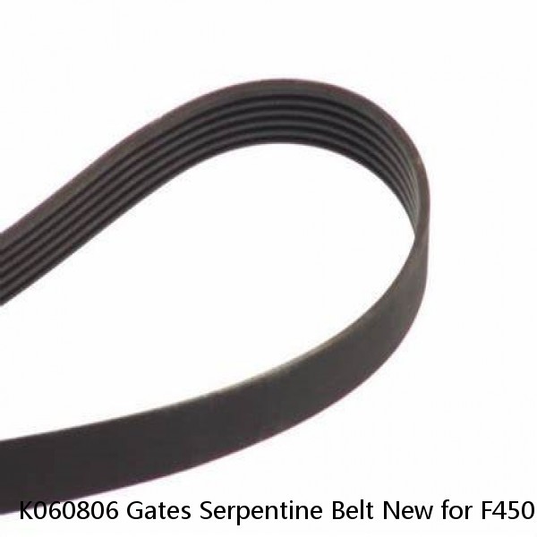 K060806 Gates Serpentine Belt New for F450 Truck F550 Pickup Ford Ranger Mustang #1 image