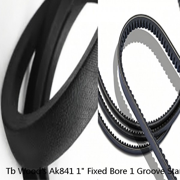 Tb Wood's Ak841 1" Fixed Bore 1 Groove Standard V-Belt Pulley 8.25 In Od #1 image